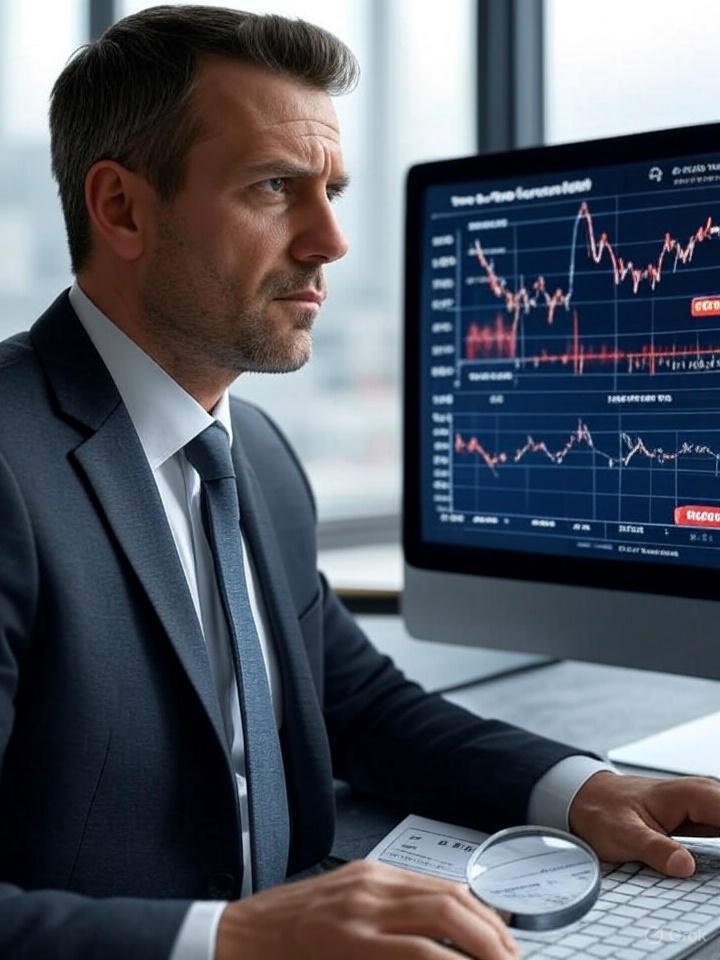 Investor analyzing IPO data as SME IPOs fail to impress in 2025