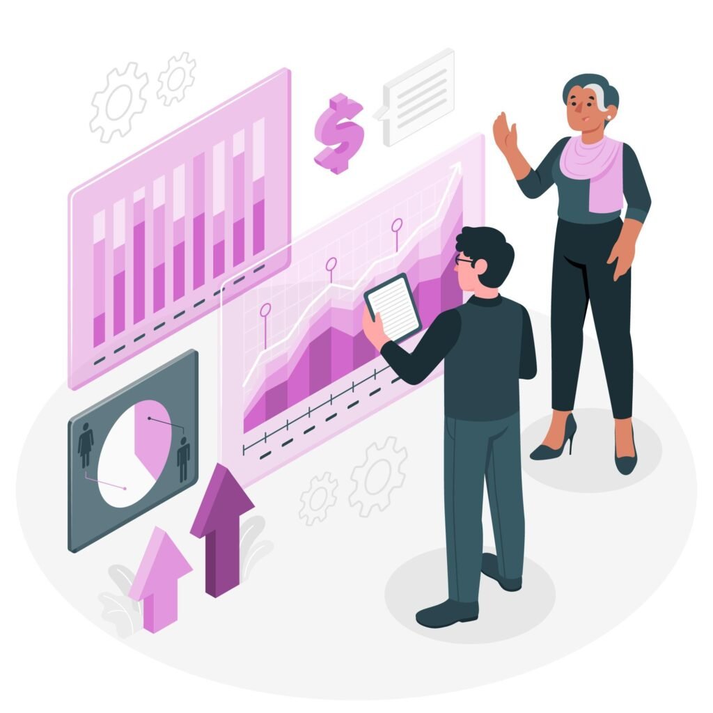 Investor analyzing Yahoo Finance portfolio tracker for long-term Yahoo investments